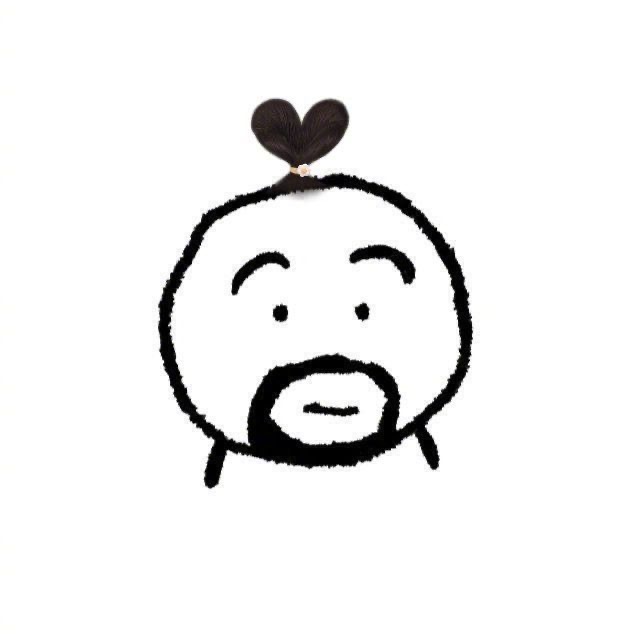 憨憨的沙雕的手绘个性微信头像