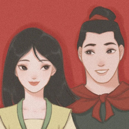 超甜迪士尼情侣照微信朋友圈背景图