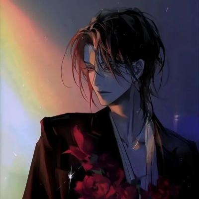 有意境的动漫二次元男生头像