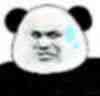 无字熊猫头搞笑微信表情包