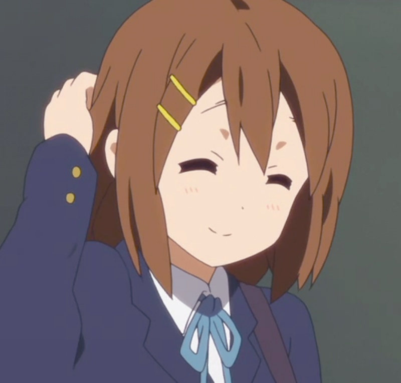 《轻音少女》平泽唯可爱微信头像