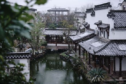 静谧的冬天微信聊天背景图