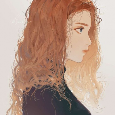 动漫精致简约的微信部位头像