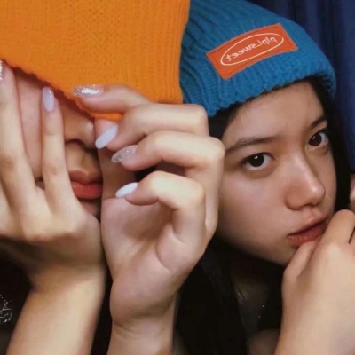 ins风超火的闺蜜双人微信头像