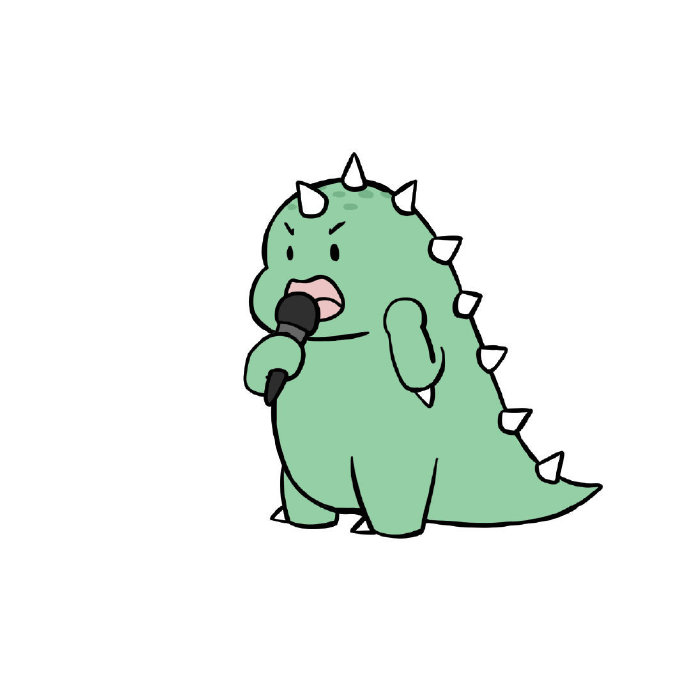 小可爱小恐龙微信头像