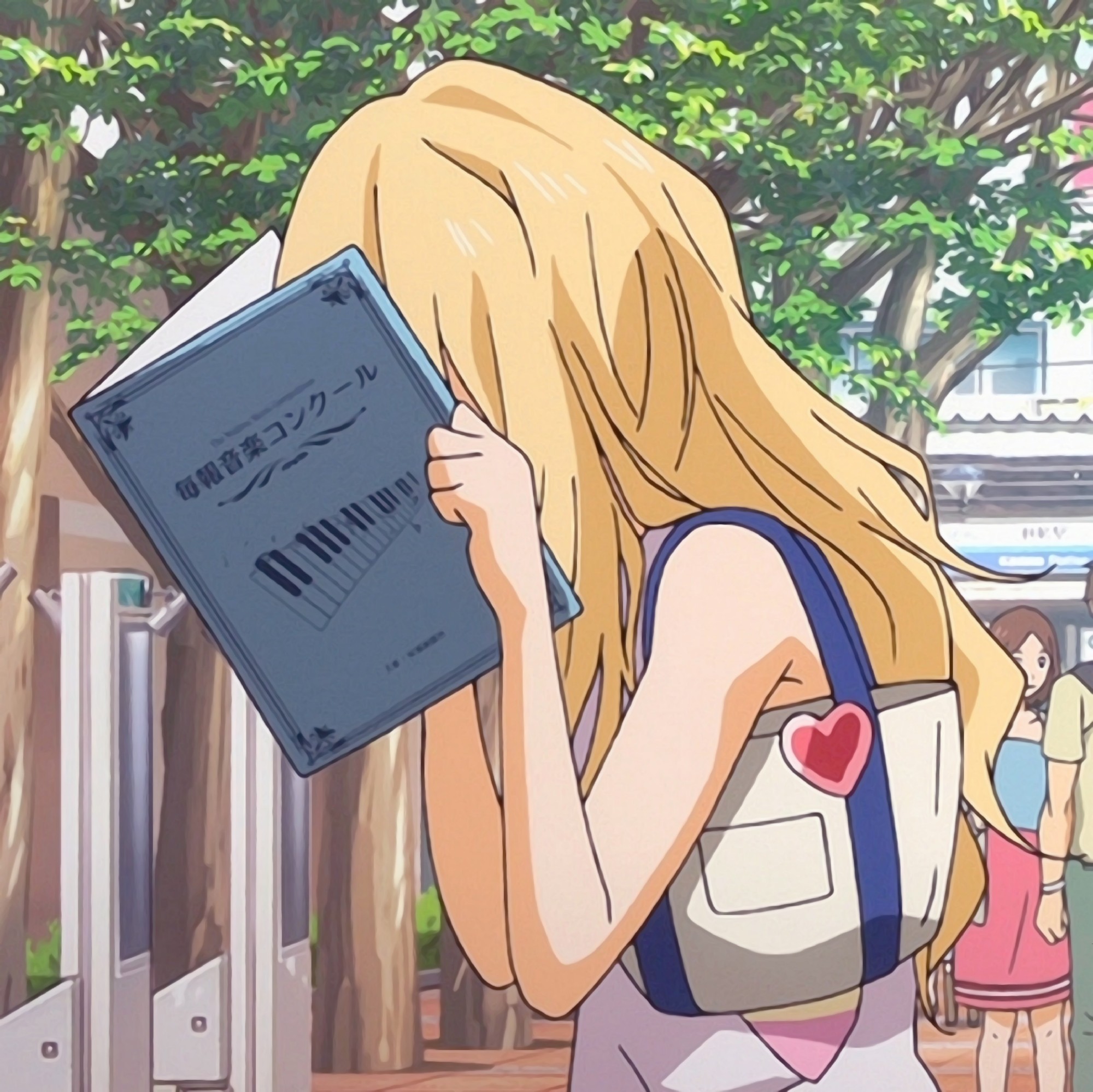 《四月是你的谎言》宫园薰微信头像