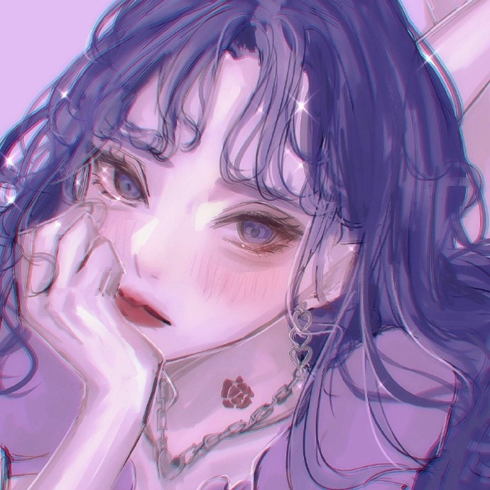 绝美二次元动漫女生微信头像