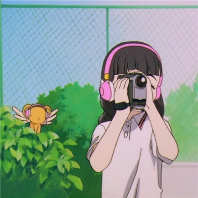 夏日治愈的卡通动漫微信头像