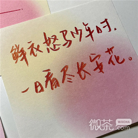 很暖的文字背景图