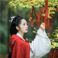唯美古风女生头像