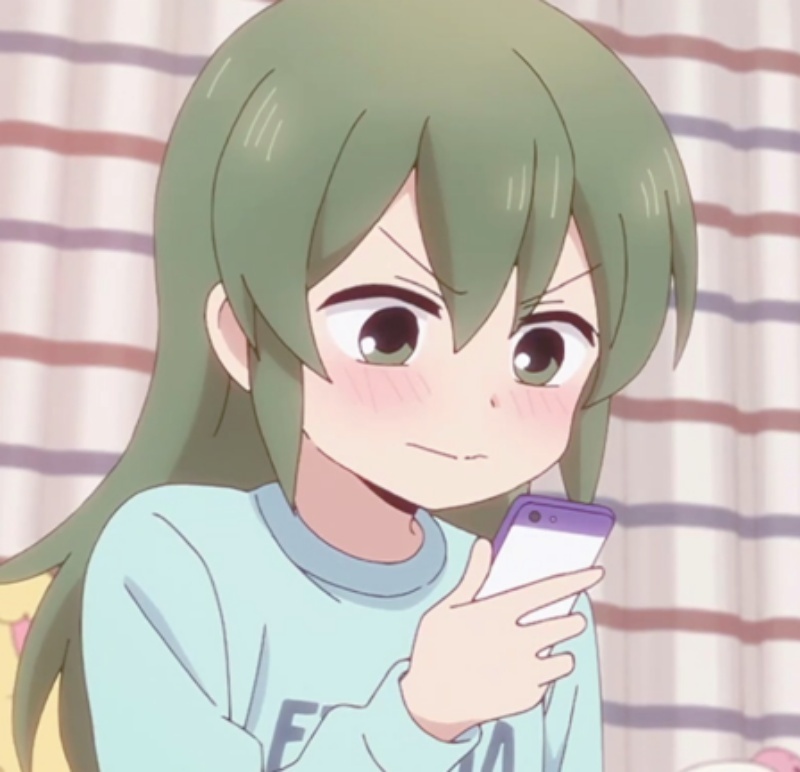 《关于前辈烦人的事！》五十岚双叶可爱微信头像