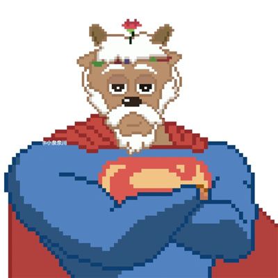 像素版超人动漫头像