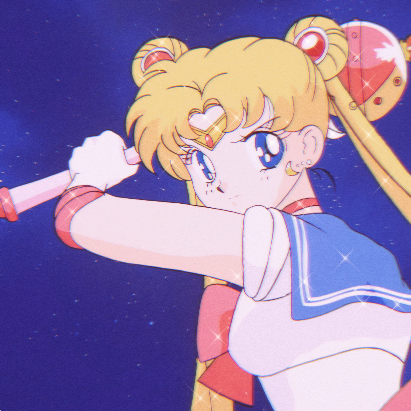 超酷的内部五位美少女战士微信头像