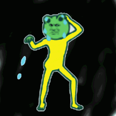 沙雕青蛙跳舞动态微信表情包