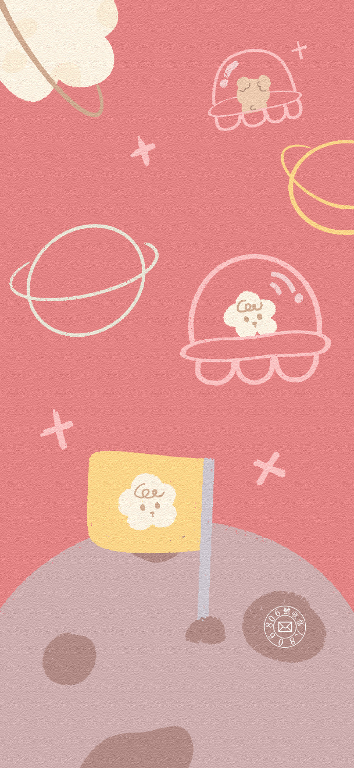 手绘卡通动画微信素材图片