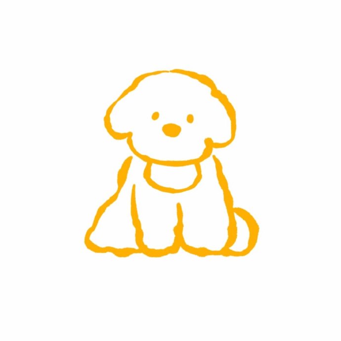 简约可爱小动物微信头像