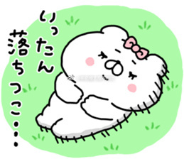 可爱的蝴蝶结熊熊微信表情包