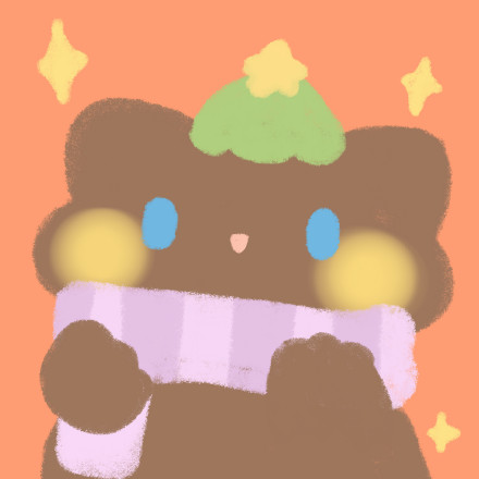 手绘可爱圣诞卡通情侣微信头像