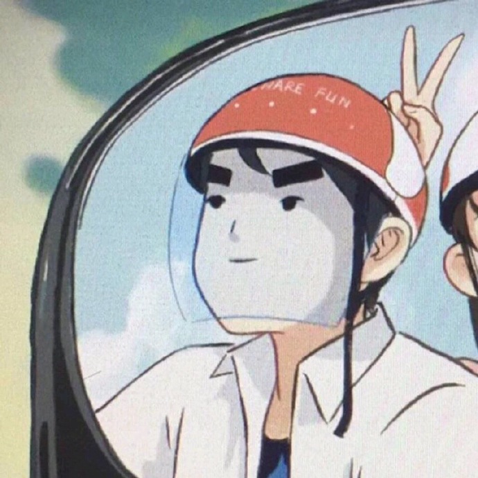 适合夏天的一组可爱情侣微信头像