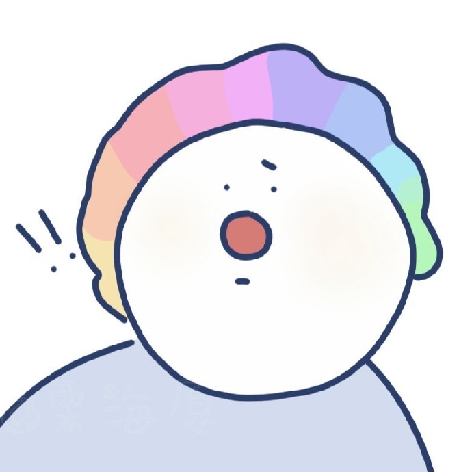 一组可爱的圣诞卡通头像