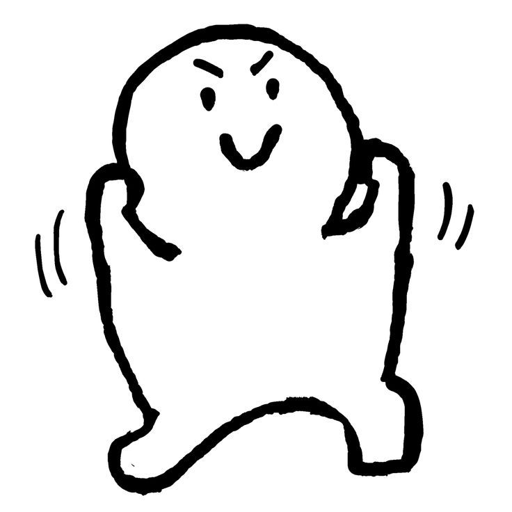 手绘搞笑小人微信头像