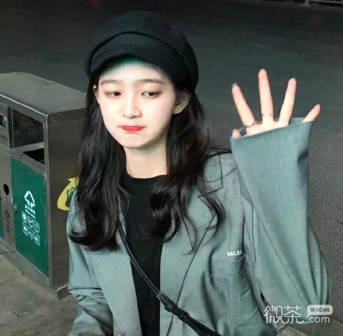 软萌软萌的可爱女生微信头像