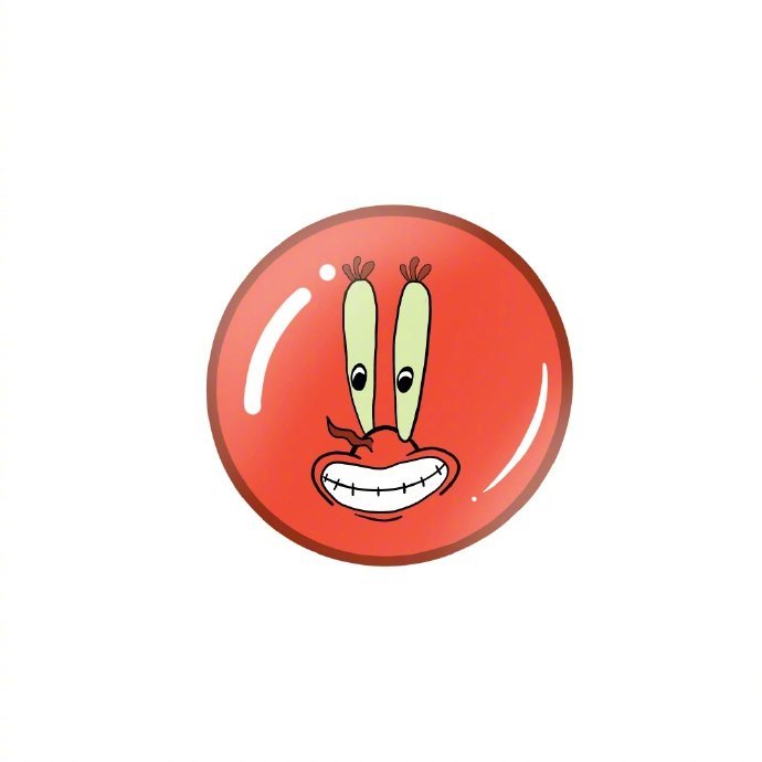 圆圆的可爱海绵宝宝微信头像