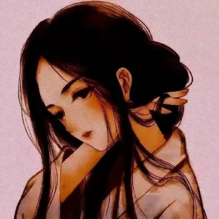 二次元夏日清凉古风微信头像