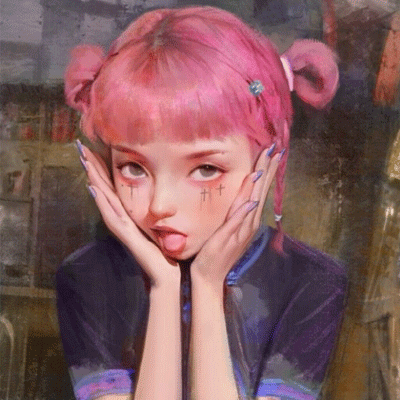 高清二次元唯美手绘女生头像