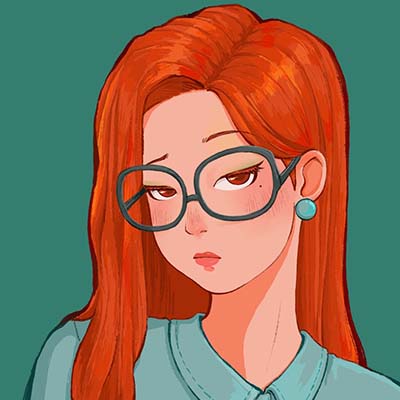 青春变形记主题的手绘头像