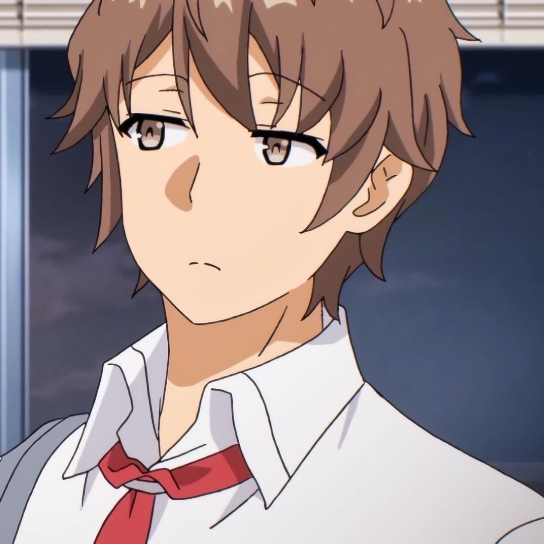 《青春猪头少年不会梦到兔女郎学姐》樱岛麻衣&梓川咲太情侣微信头像