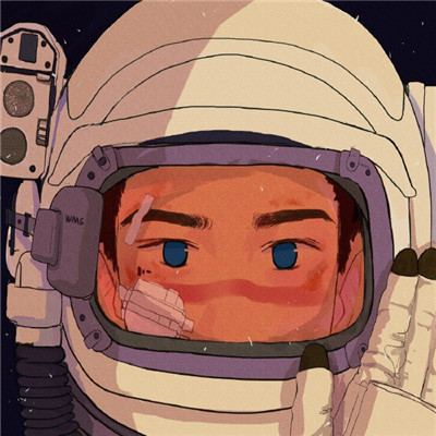 有个性的插画二次元可爱情侣头像