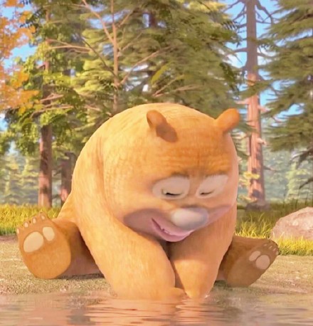 《熊出没》小时候的熊大熊二可爱微信头像