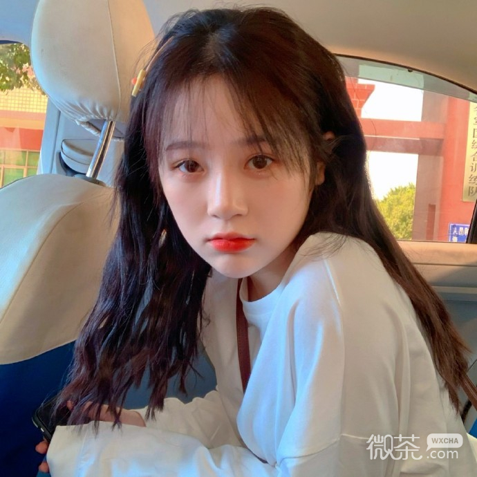 清纯好看的唯美女生微信头像