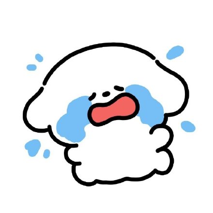 简笔画狗勾可爱微信头像