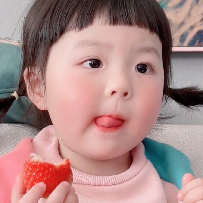 人类幼崽呆萌可爱微信头像