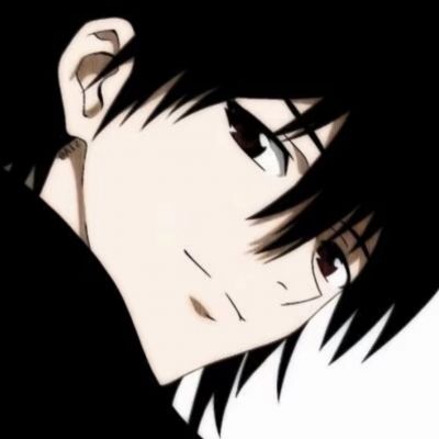 暗黑系有点伤感的动漫男生头像