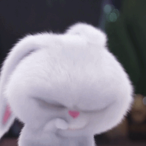 《爱宠大机密》小白兔动态微信表情包