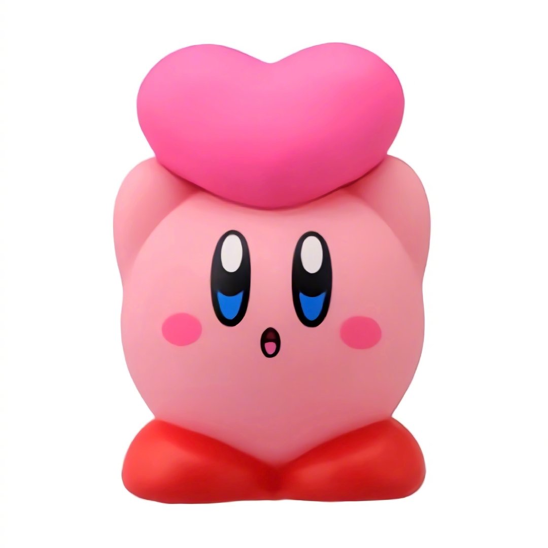 星之卡比白底微信头像