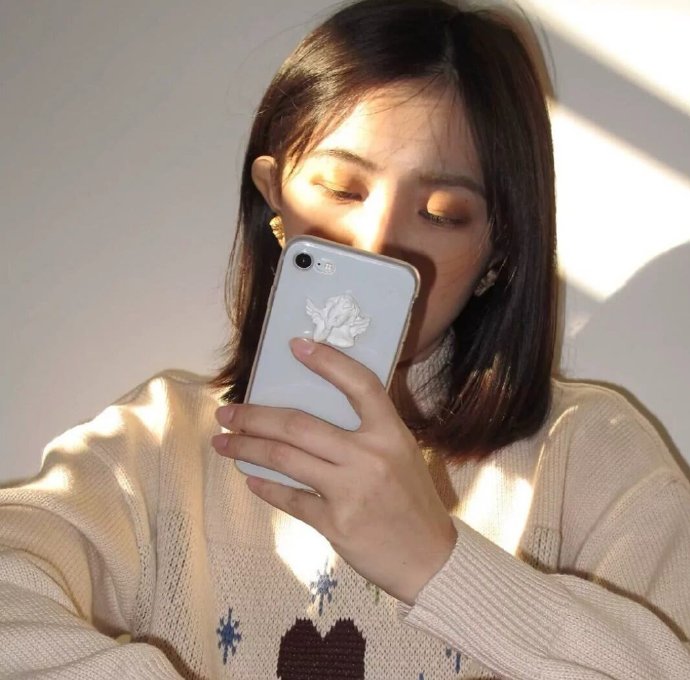 可爱高冷呆萌的女生个性微信头像