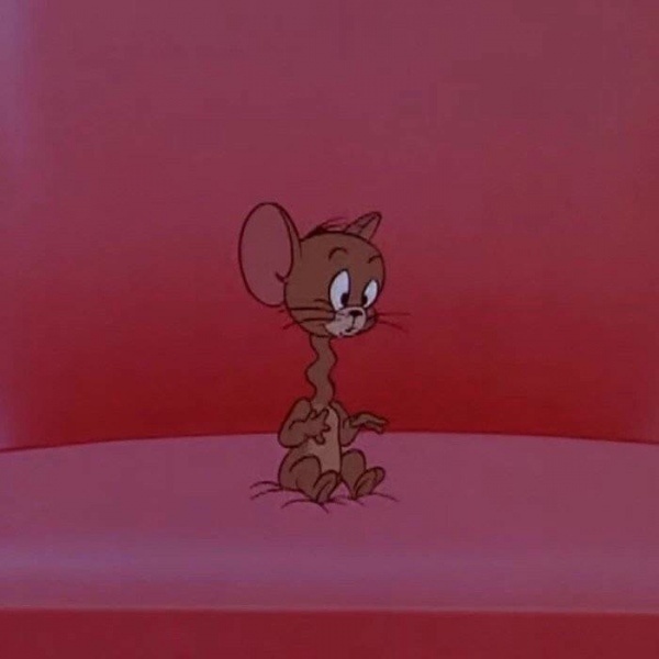 猫和老鼠卡通情侣微信头像