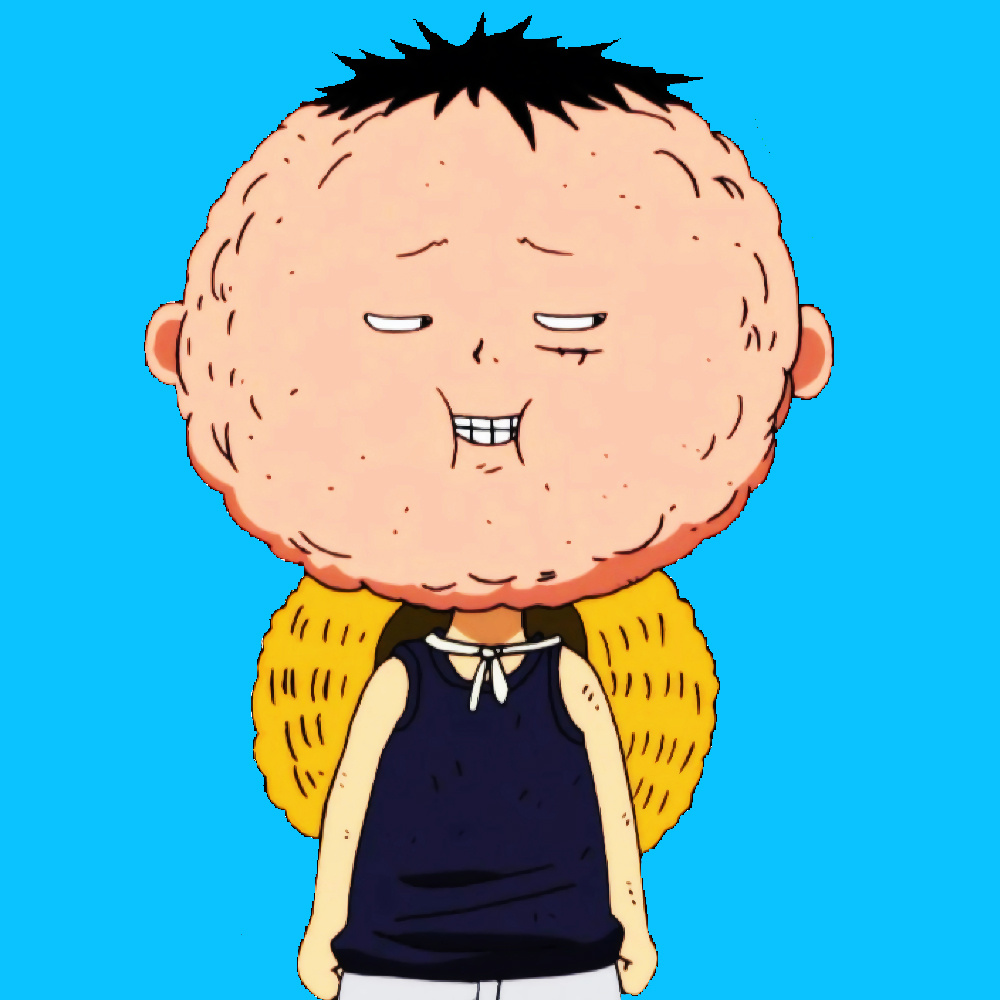 小时候的路飞可爱微信头像