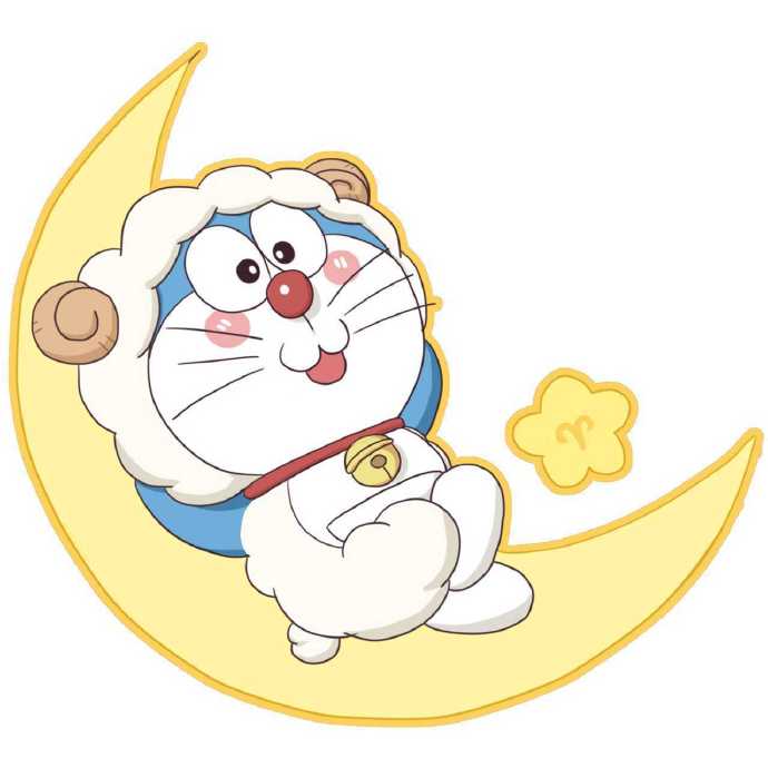 12星座的哆啦A梦蓝胖子可爱头像