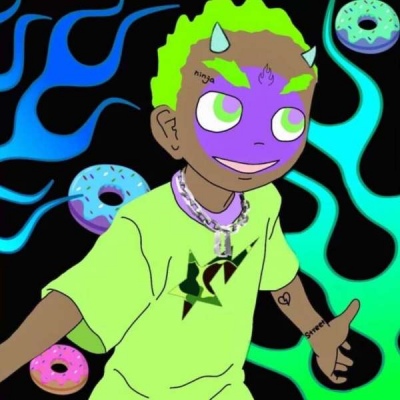 很潮流的ins嘻哈风男生卡通头像