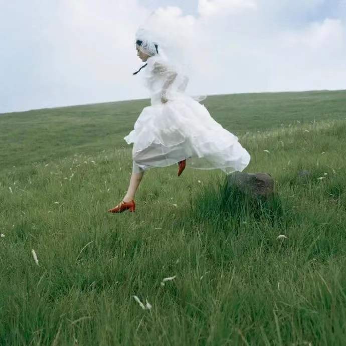 绿色系治愈小清新的微信背景图