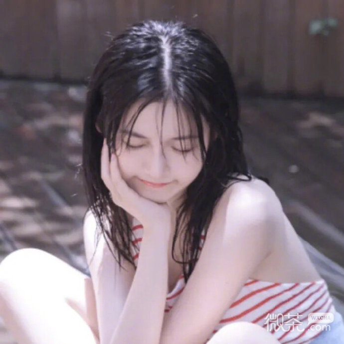 清纯好看的女神微信头像