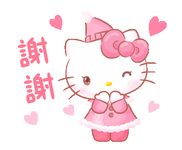 Hello Kitty祝你新年快乐微信表情包
