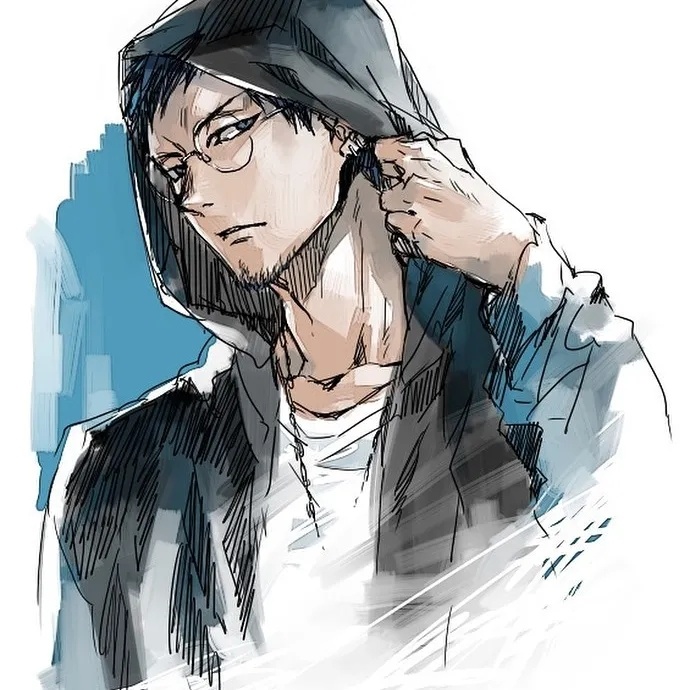 《海贼王》罗手绘微信头像