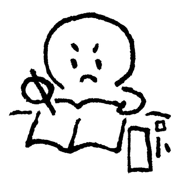 手绘搞笑小人微信头像