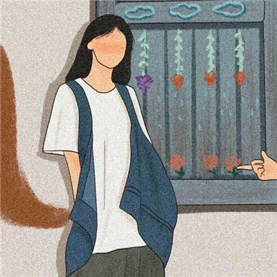 好看又很特别的卡通情侣头像